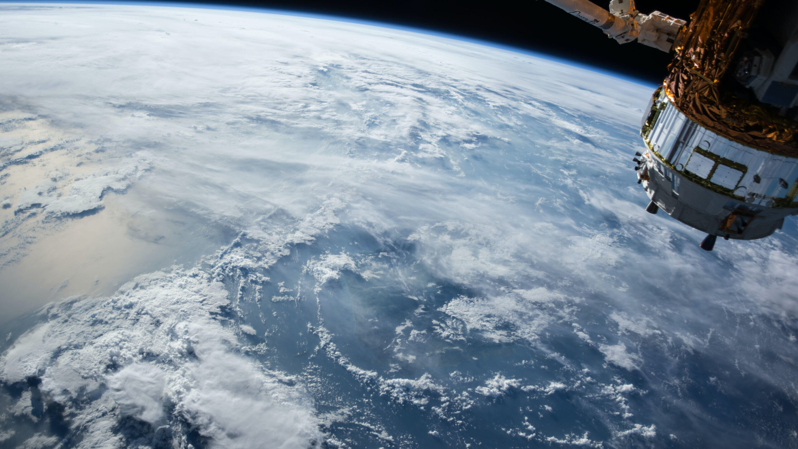 bild på jordklotet från en satellit