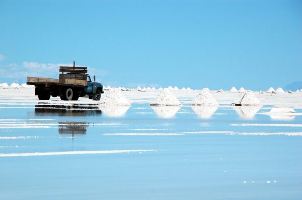 Saltöken i Bolivia
