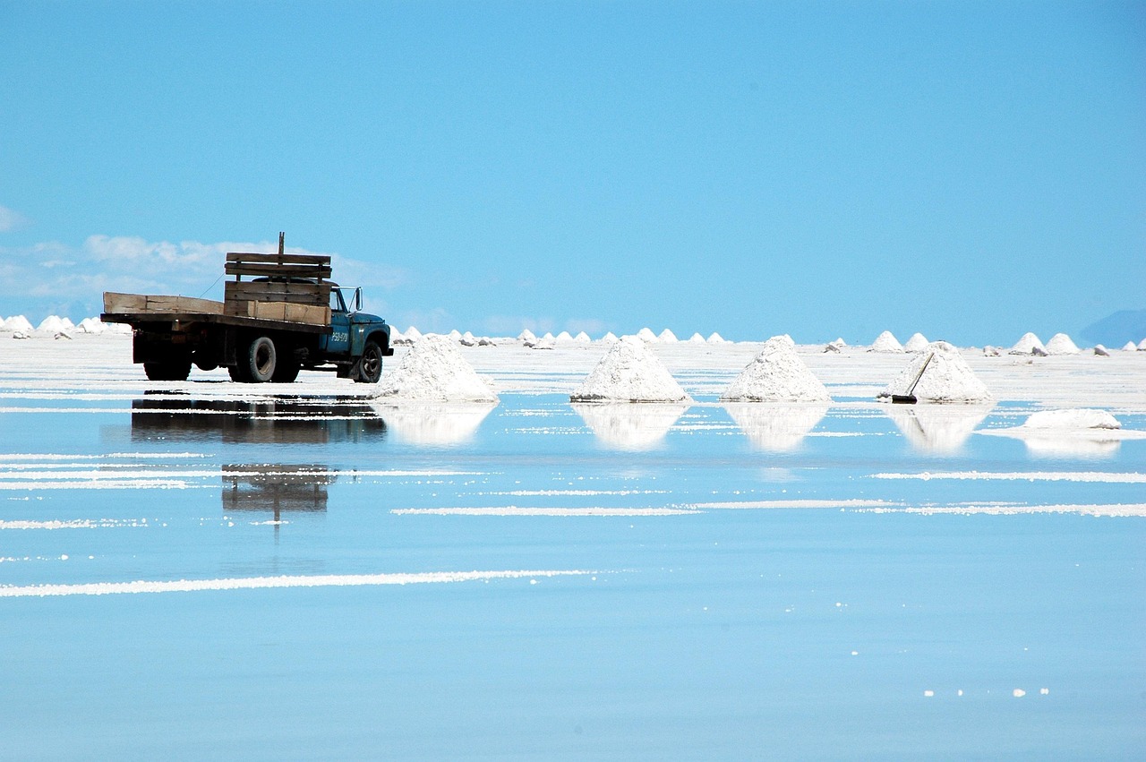 Saltöken i Bolivia