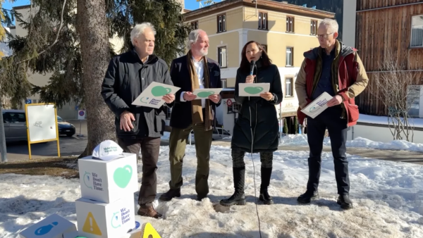 Alternativt tal i Davos med bland andra Johan Rockström