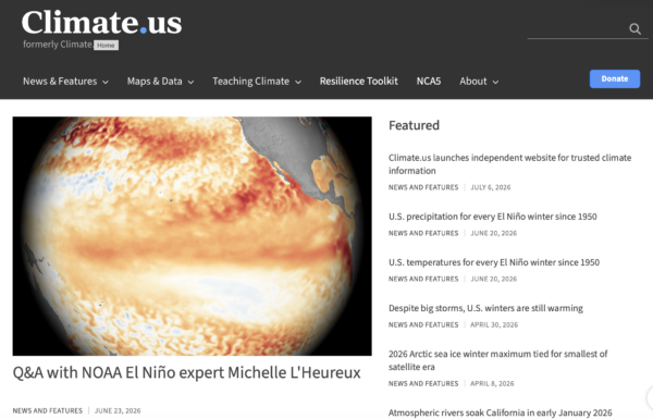 Skärmavbild Climate.us